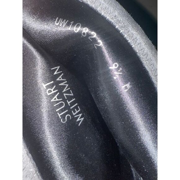 Stuart Weitzman Grey Lowland Suede Thigh High Boots Sz. 9.5 - Picture 6 of 7